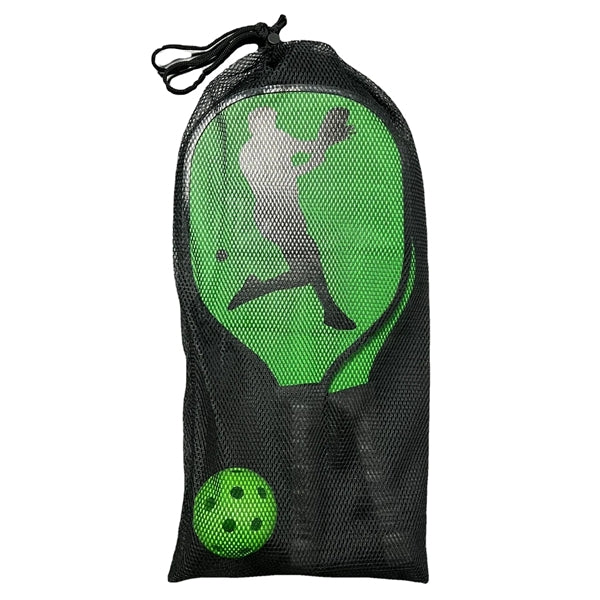 Wooden Pickleball Set with Edge Guard Strip