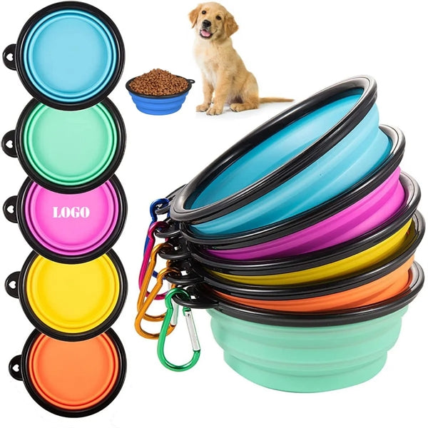 35 OZ Collapsible Silicone Pet Bowl