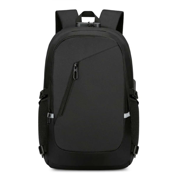 Travel Laptop Anti Theft Backpack USB Charging Port Lock Bag