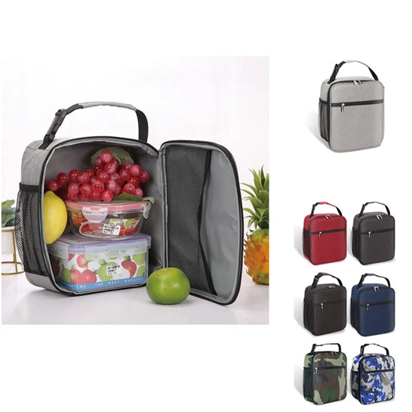 Insulated Cooler Tote Bag Leak Proof Lunch Food Box