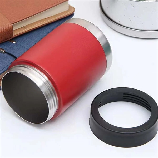 12 oz. Can Cooler Stainless Steel Insulated Universal Holder