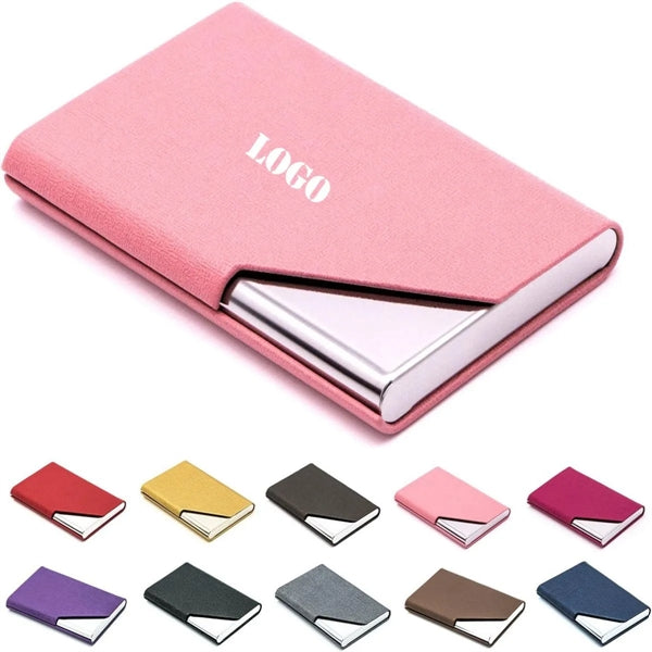 PU Leather Business Card Holder