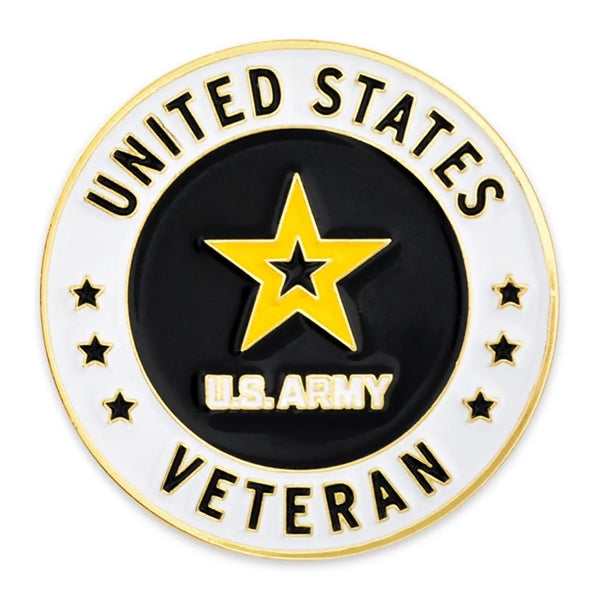 Officially Licensed U.S. Army Veteran Pin