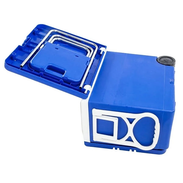 Portable Car Camping Ice Box Cooler Picnic Table 27L Storage