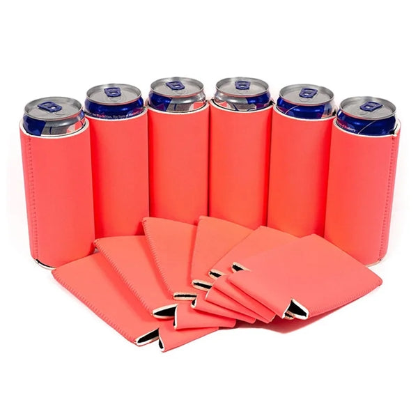 12 Oz Neoprene Slim Can Cooler Sleeve