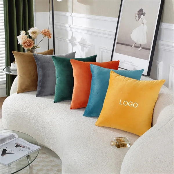 Velvet Throw Pillows For The Sofa