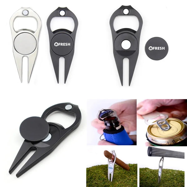 6-in-1 Golf Divot Repair Tool