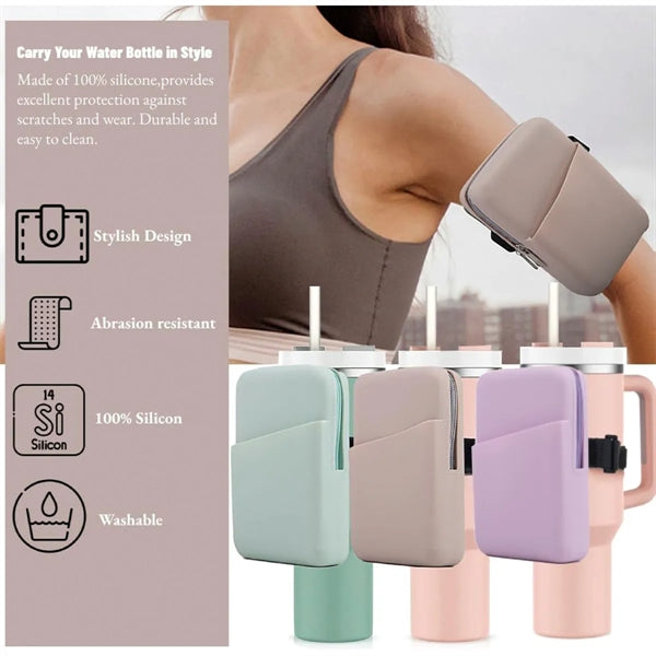 Silicone Water Bottle Pouch