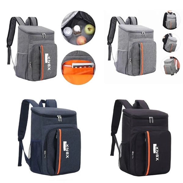 25 Cans Insulated Cooler Lunch Backpack