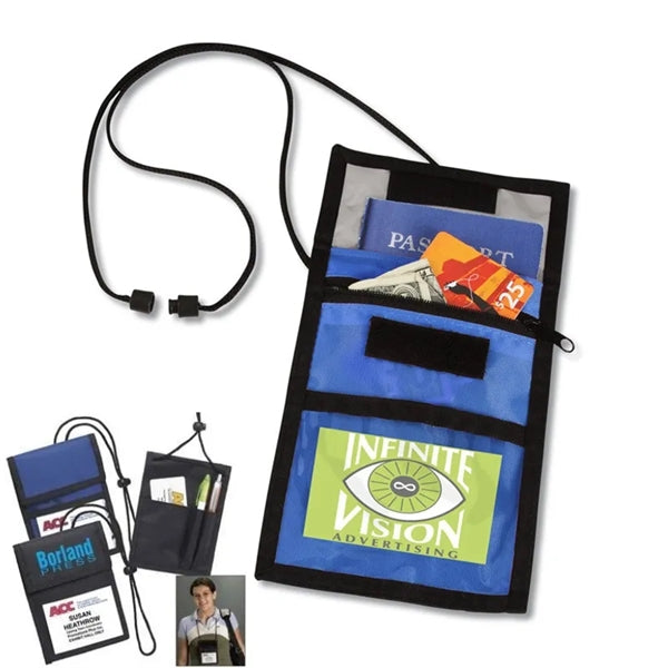 Badge Holder Neck Wallet
