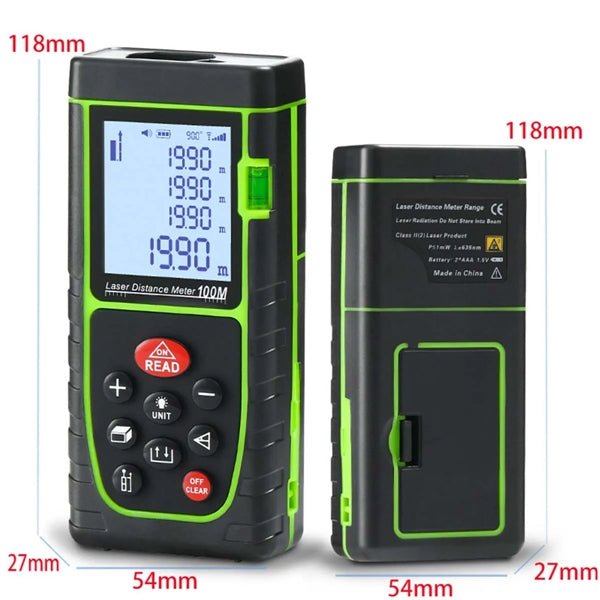 40/60/80/100M Laser Rangefinder Electronic Ruler