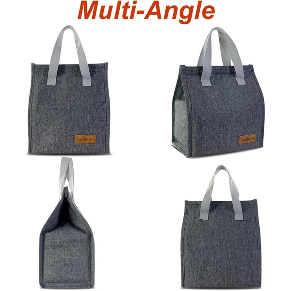 Oxford Cloth Lunch Bag,Insulated Aluminum Foil Interior