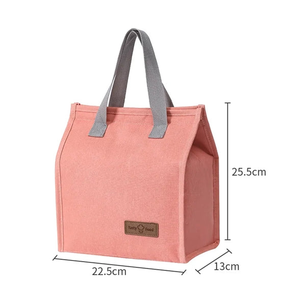 Oxford Cloth Lunch Bag,Insulated Aluminum Foil Interior