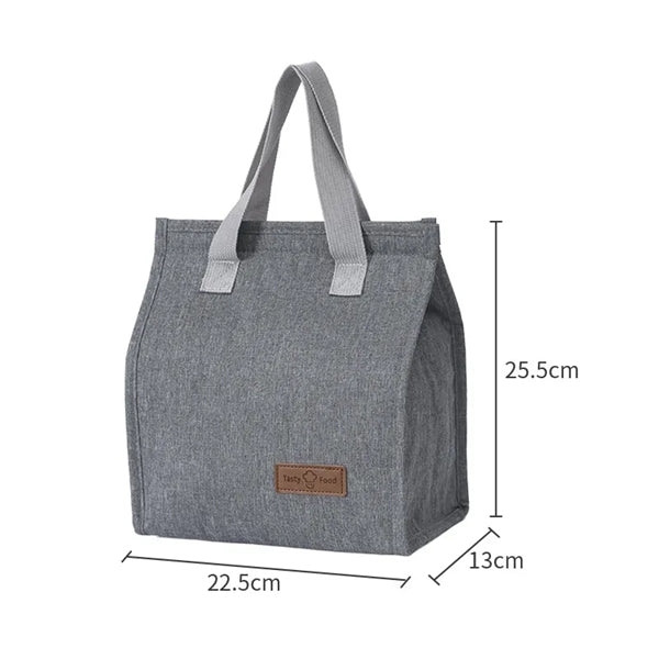 Oxford Cloth Lunch Bag,Insulated Aluminum Foil Interior