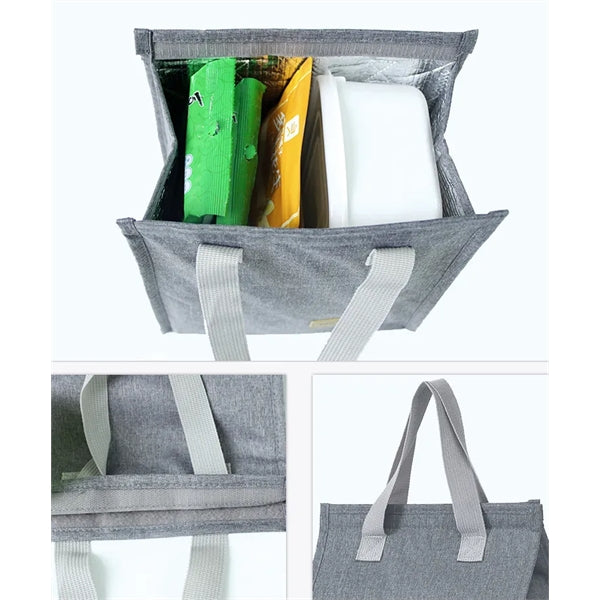 Oxford Cloth Lunch Bag,Insulated Aluminum Foil Interior