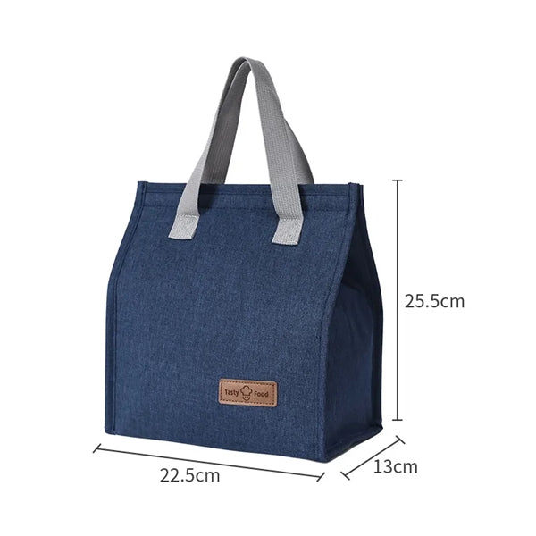 Oxford Cloth Lunch Bag,Insulated Aluminum Foil Interior