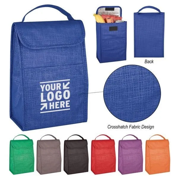 Crosshatch Lunch Bag