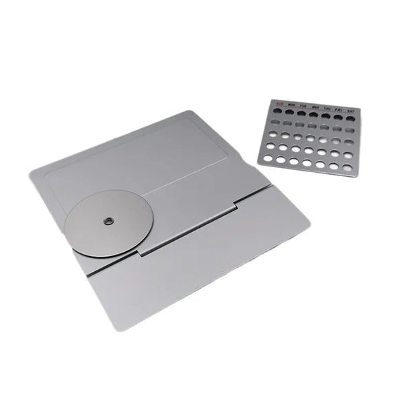 Ultra-thin Aluminum Alloy Desktop Perpetual Calendar