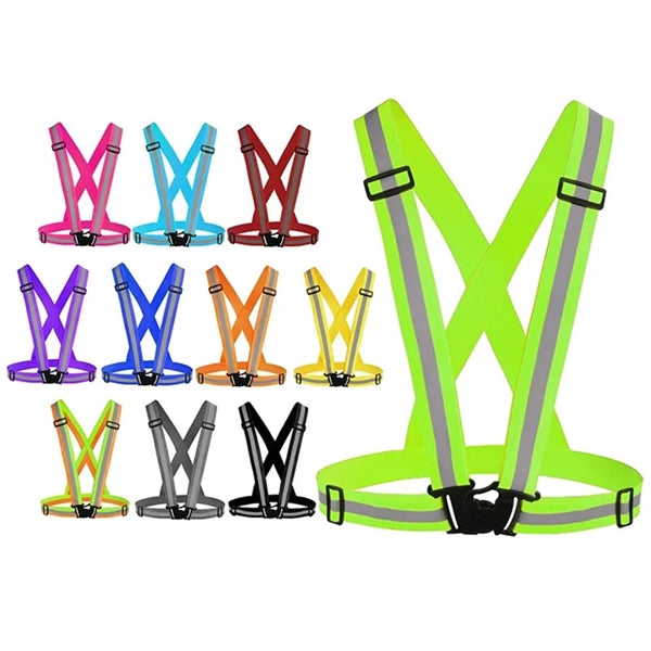Adjustable Elastic Reflective Safety Belt