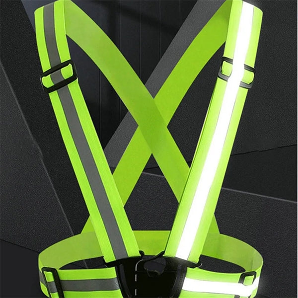 Adjustable Elastic Reflective Safety Belt