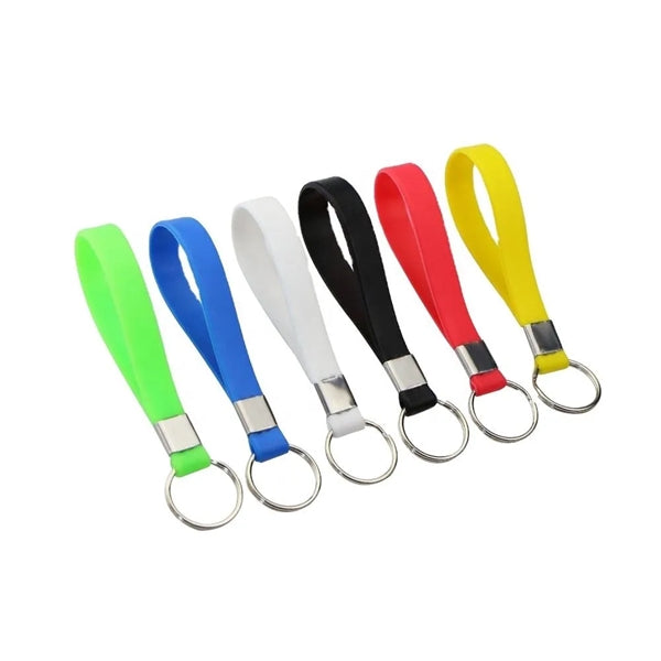 Silicone Keychain Wristband