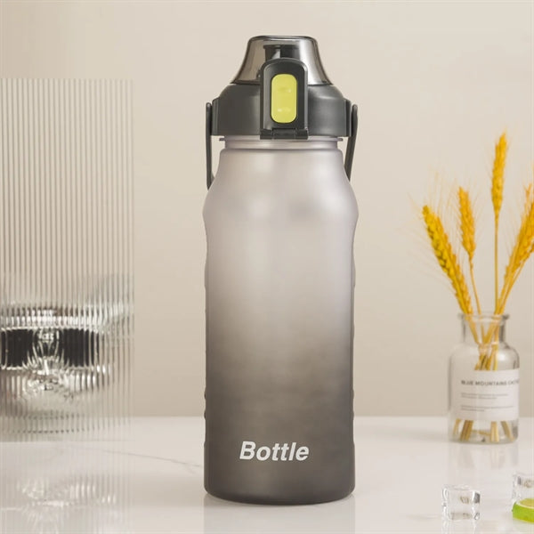 64 oz Plastic Half Gallon Time Marker Sports Water Bottles