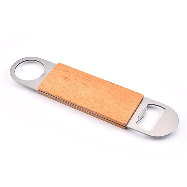 Laser Etched Wooden Bottle Opener