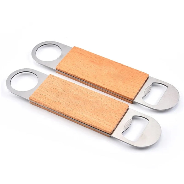 Laser Etched Wooden Bottle Opener