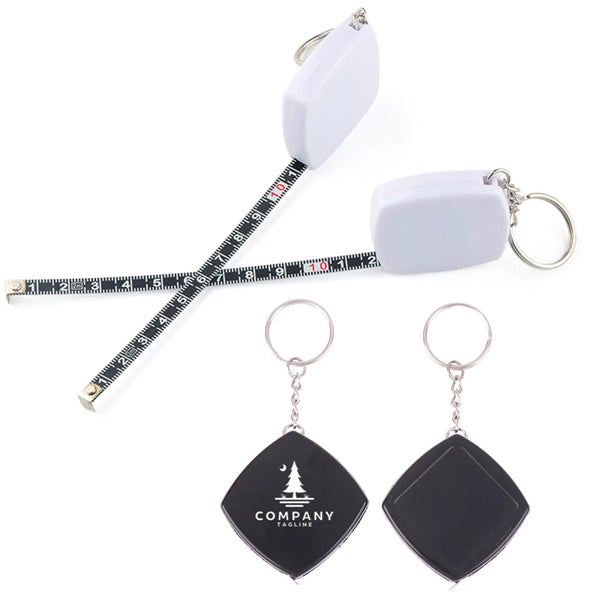Keychain Mini Steel Tape Measure