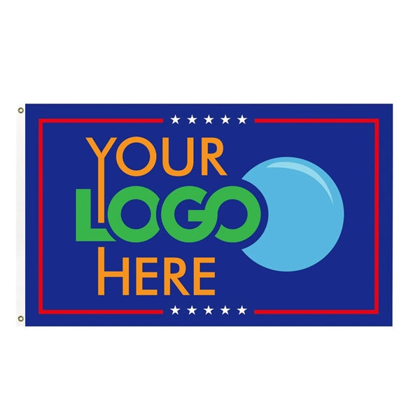 3 X 5FT Custom Full Color Polyester Flag