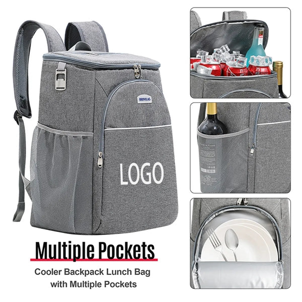 Insulated Cooler Lunch Box Backpack