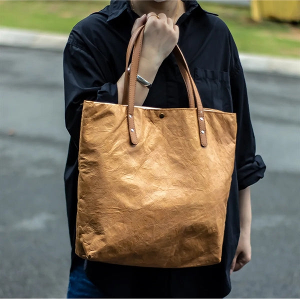 Lightweight Casual Shopping Dupont Paper Tote Bag