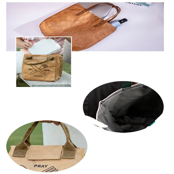 Lightweight Casual Shopping Dupont Paper Tote Bag