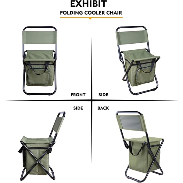 Fishing Chair with Cooler Bag