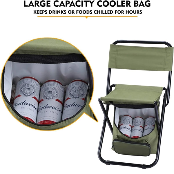 Fishing Chair with Cooler Bag