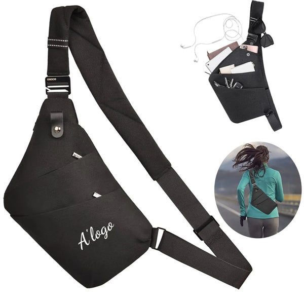 Outdoor Sport Travel Hiking Crossbody Shoulder Pack Bag