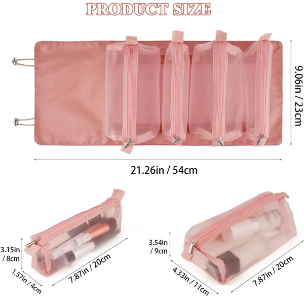 4 In 1 Removable Portable Cosmefic Bag