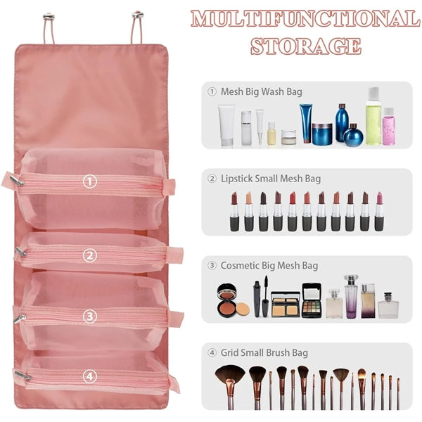 4 In 1 Removable Portable Cosmefic Bag