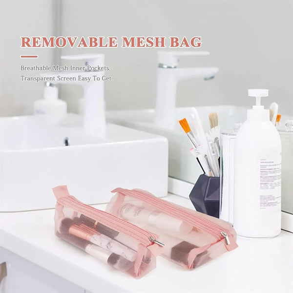 4 In 1 Removable Portable Cosmefic Bag