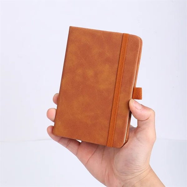 A6 Lined Journal Notebook with Pen Holder