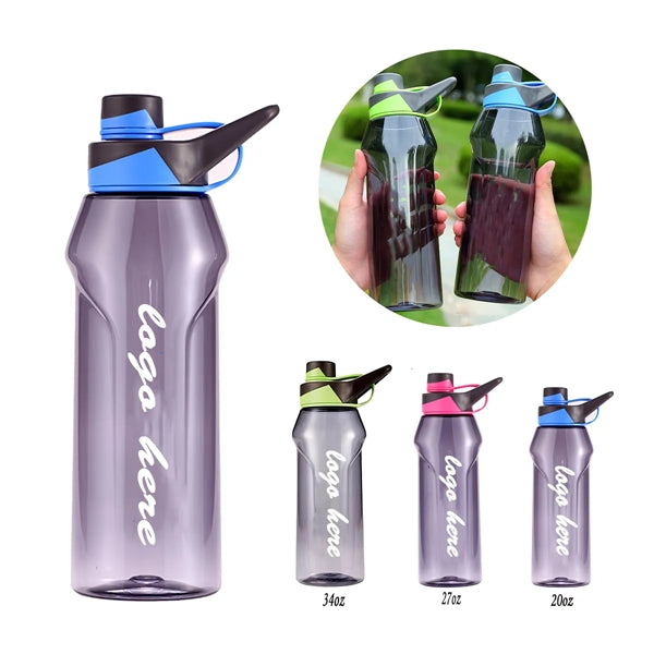 34oz Plastic Sports Water Bottles