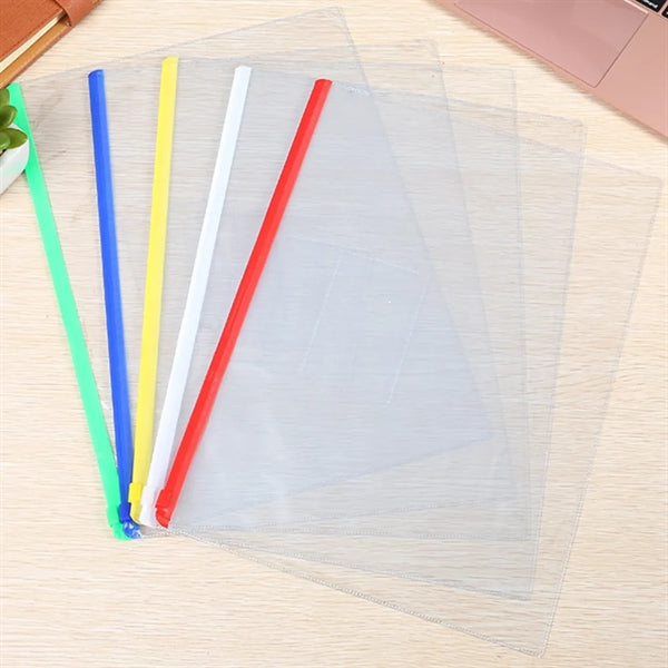 4.7 " x 9.3 " Clear Zipped PVC Pouch