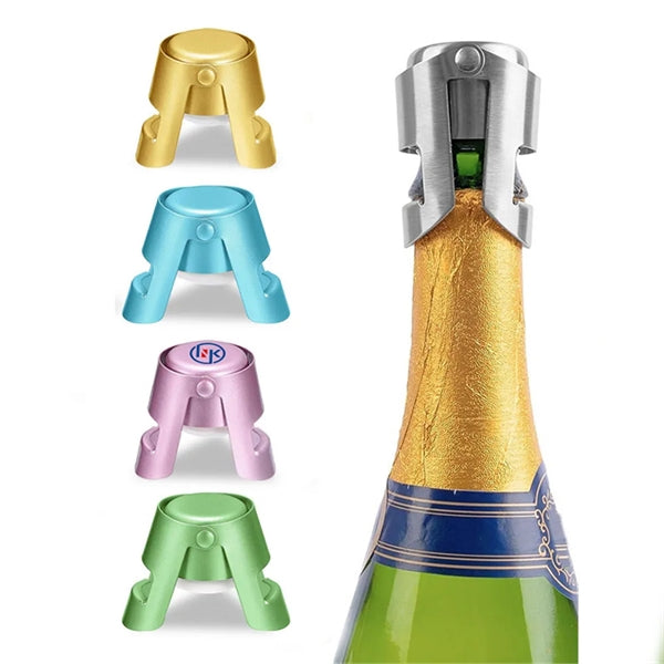 Durable Stainless Steel Champagne Cork Stopper
