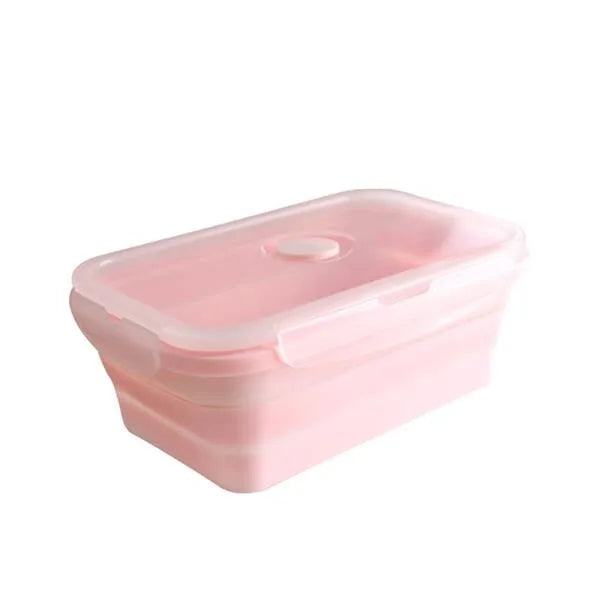 12OZ Silicone Foldable Collapsible Lunch Bento Box