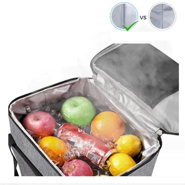 Portable insulation lunch bag
