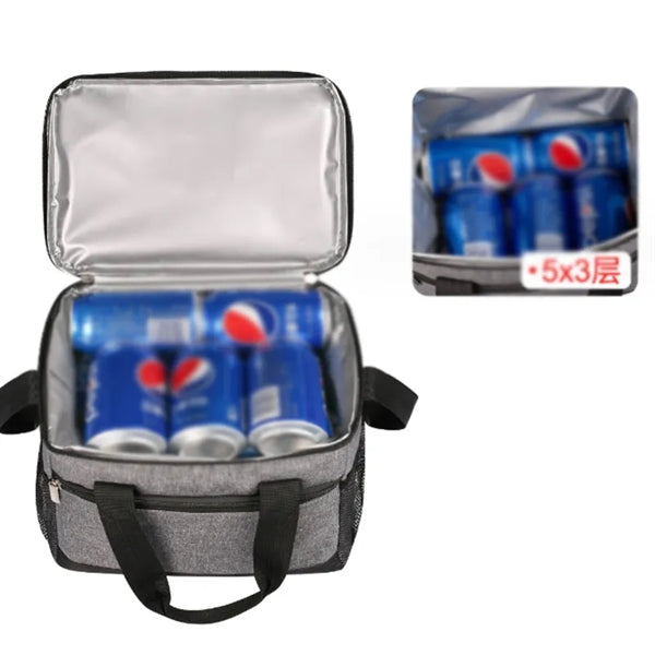 Portable insulation lunch bag