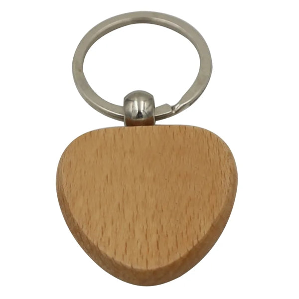 Creative wooden keychain