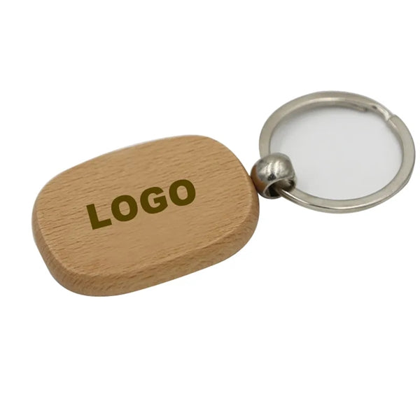 Creative wooden keychain