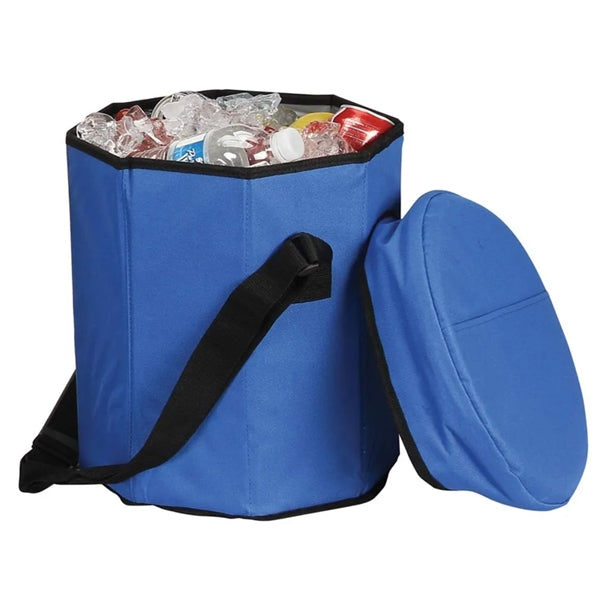 Foldable Seat Padded Cooler