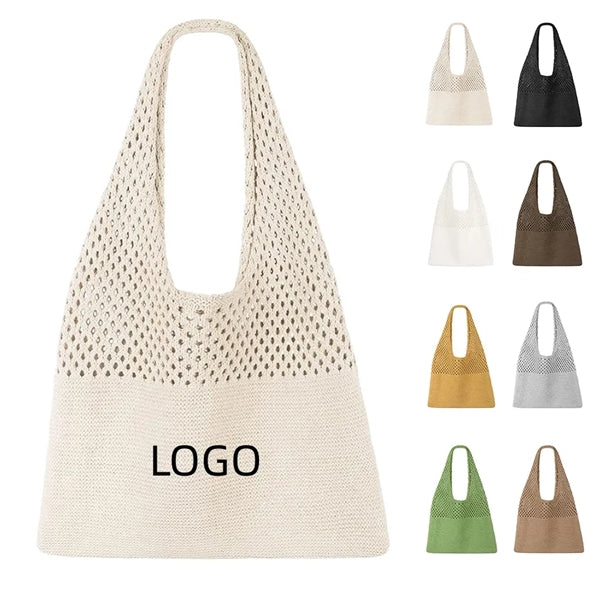 Knit Summer Tote Bag